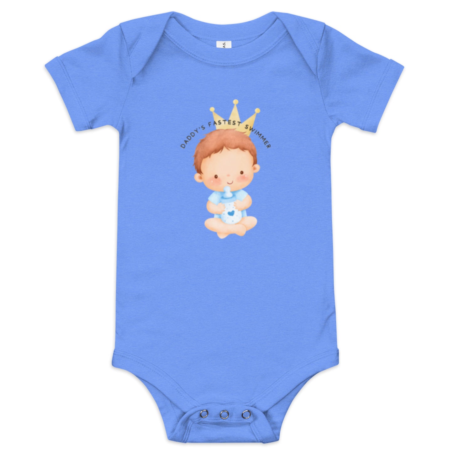 Daddy's Fastest Swimmer onesie