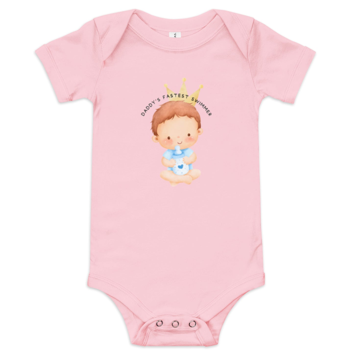 Daddy's Fastest Swimmer onesie