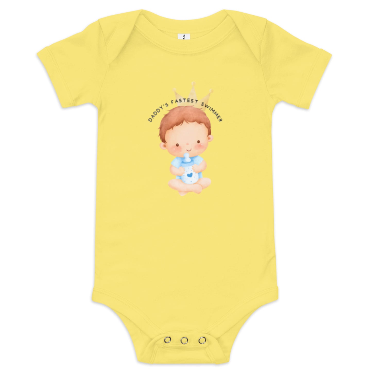 Daddy's Fastest Swimmer onesie