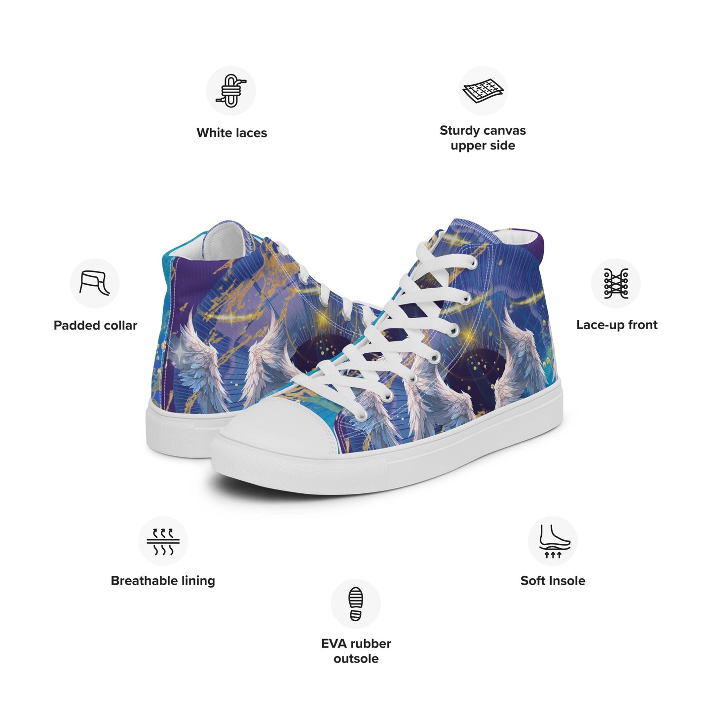 Kingdom Men's Canvas Hightops