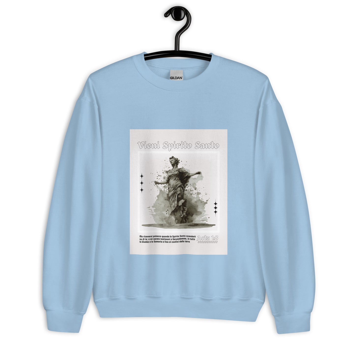 Vieni Spirito Santo Womens Cozy Sweatshirt