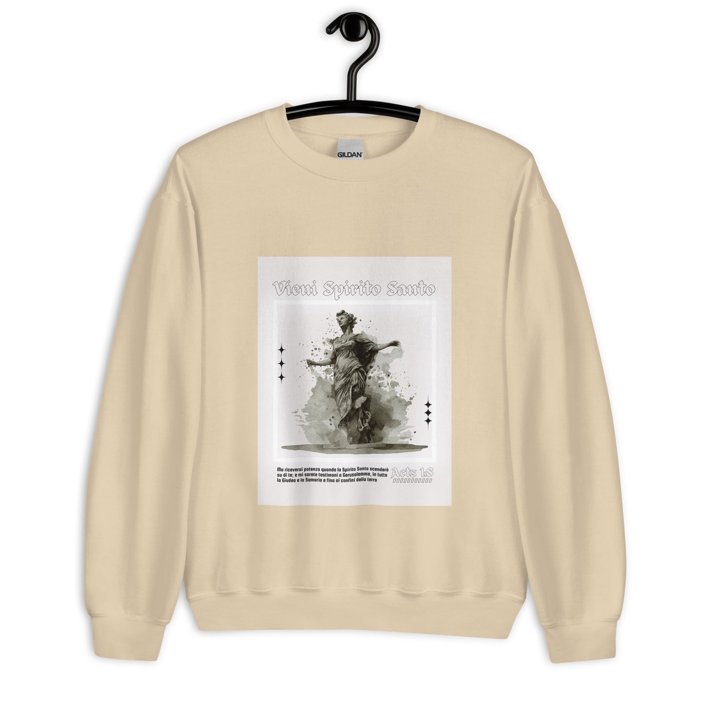 Vieni Spirito Santo Womens Cozy Sweatshirt