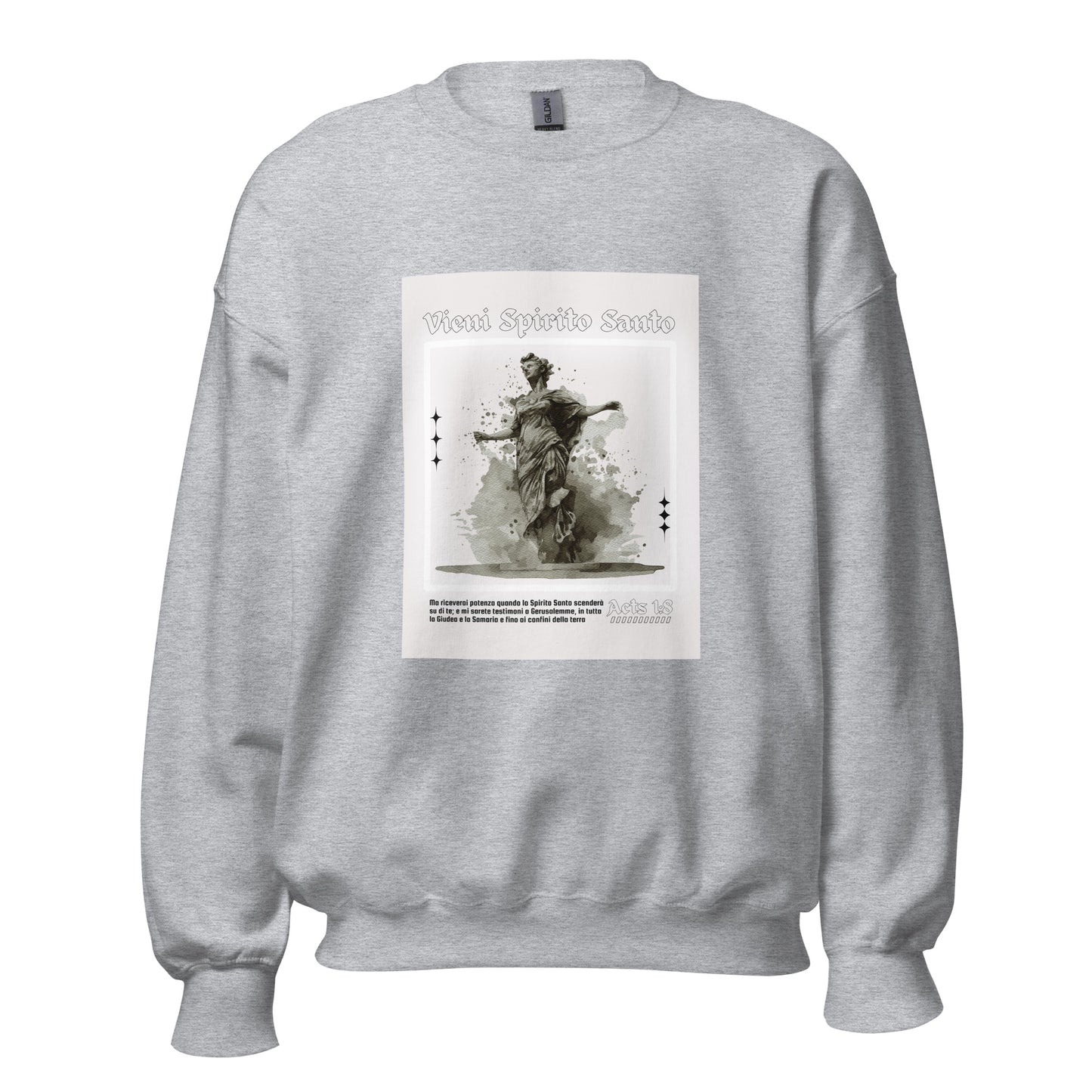 Vieni Spirito Santo Womens Cozy Sweatshirt