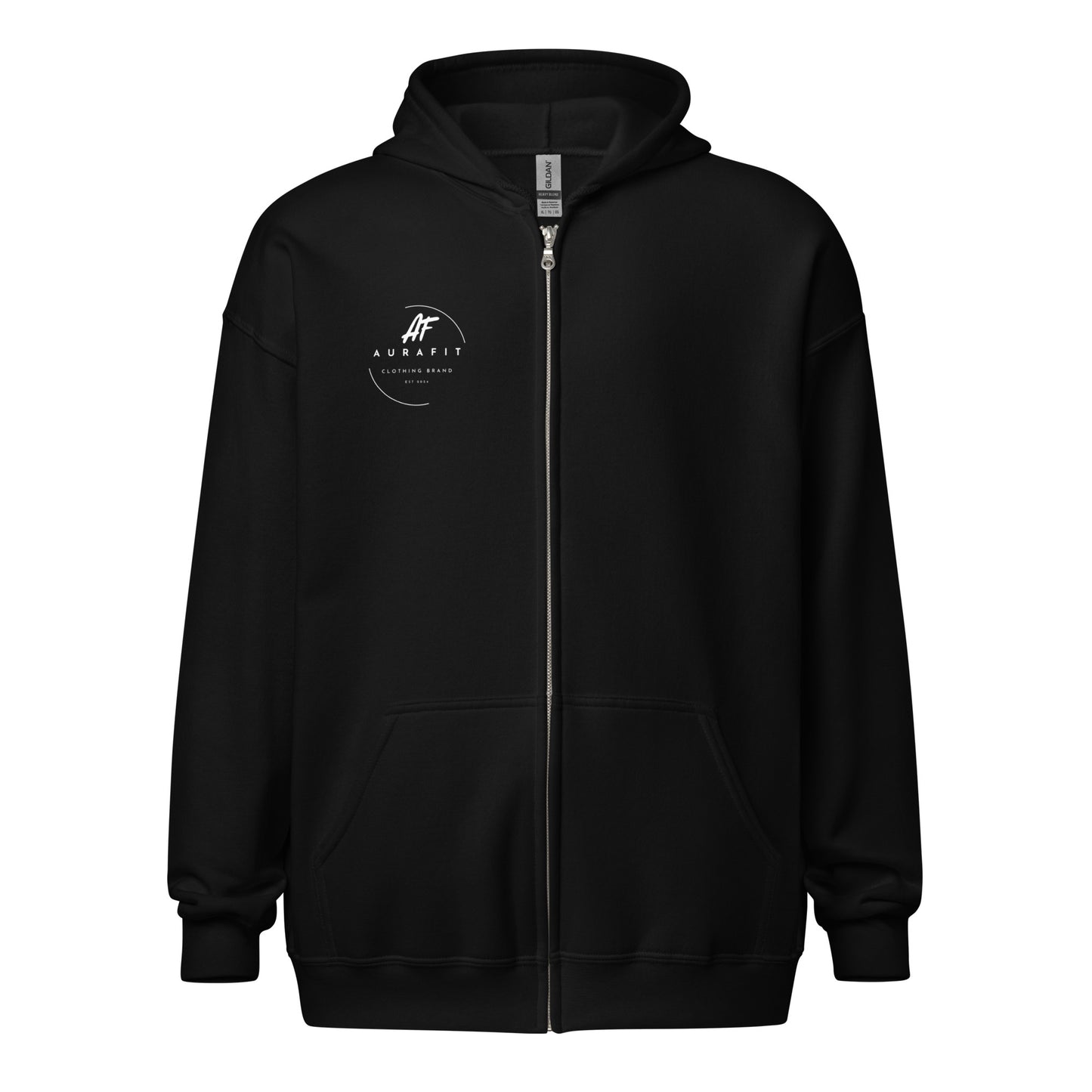 God is a Fact Zip Hoodie