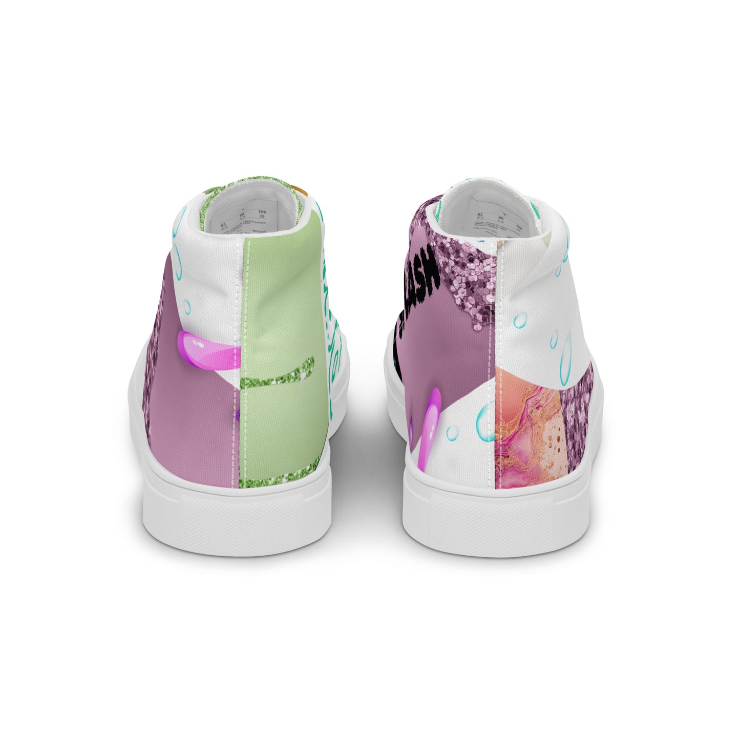 Drip Splash Womens High Tops
