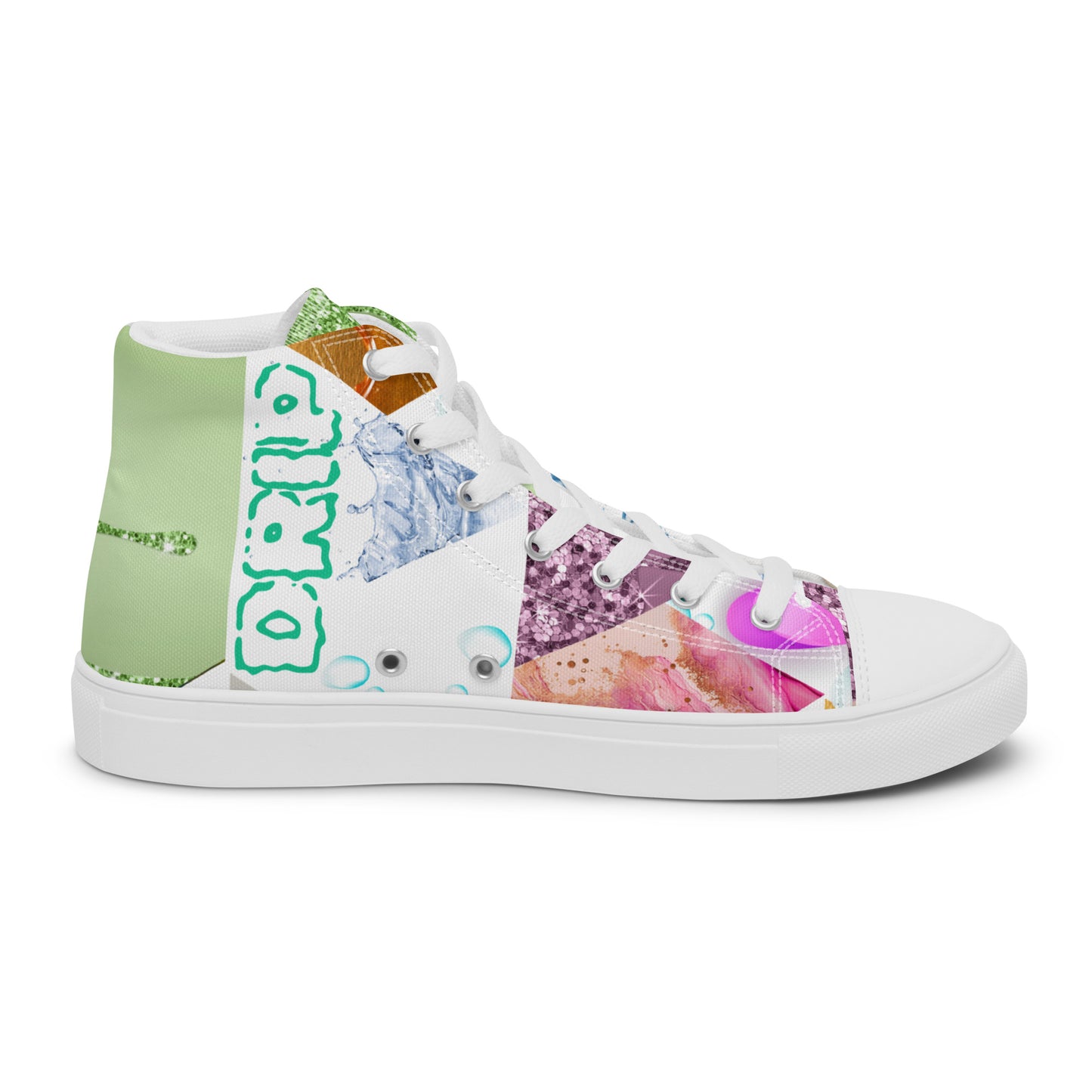 Drip Splash Womens High Tops