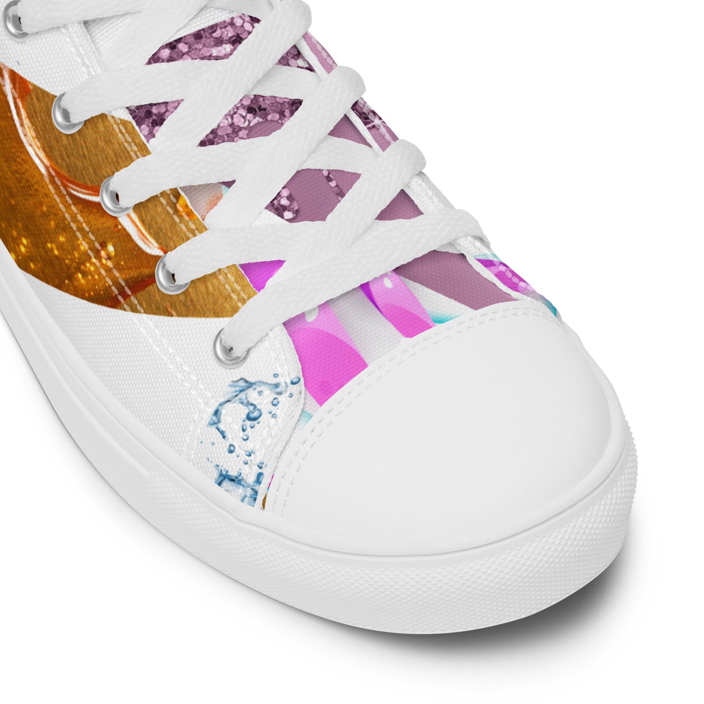 Drip Splash Womens High Tops