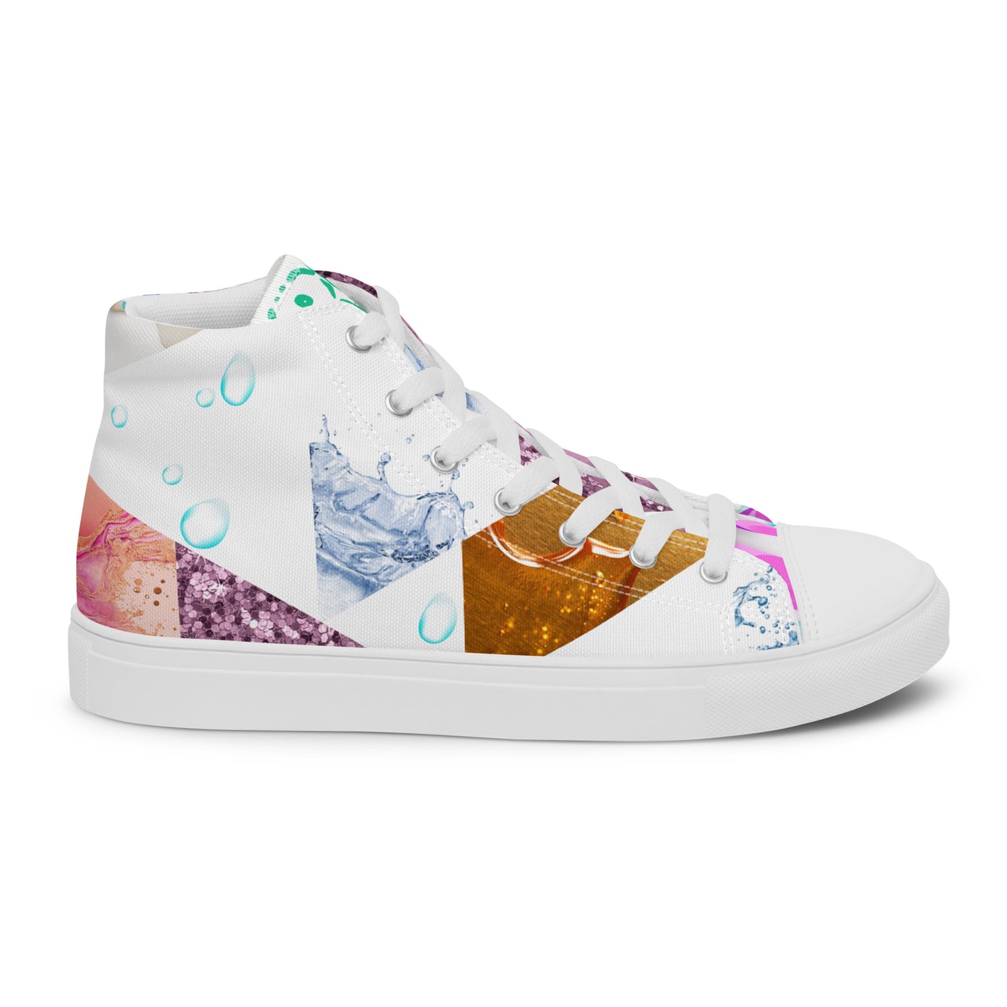 Drip Splash Womens High Tops
