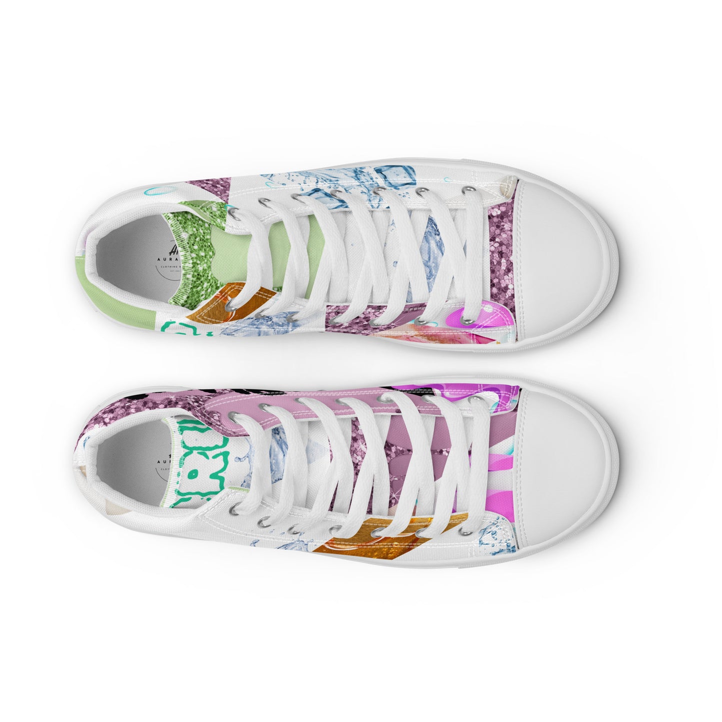 Drip Splash Womens High Tops