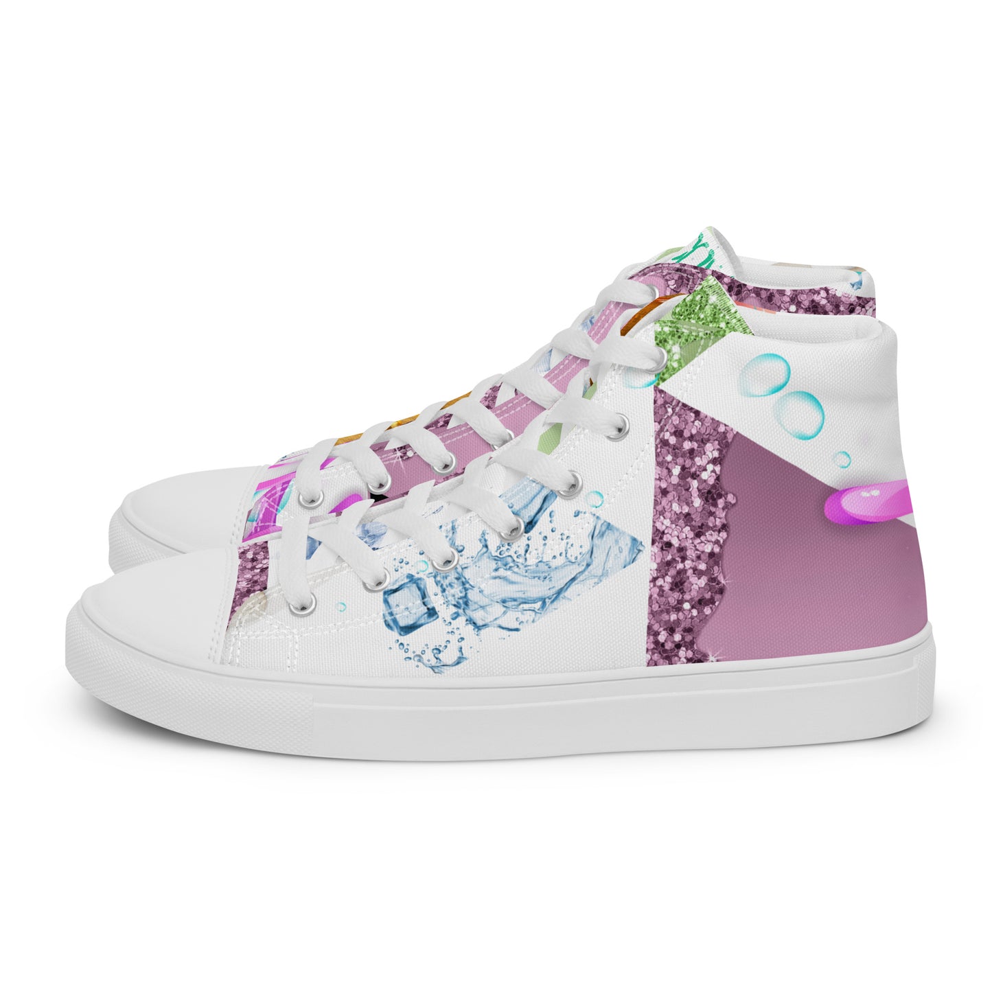 Drip Splash Womens High Tops