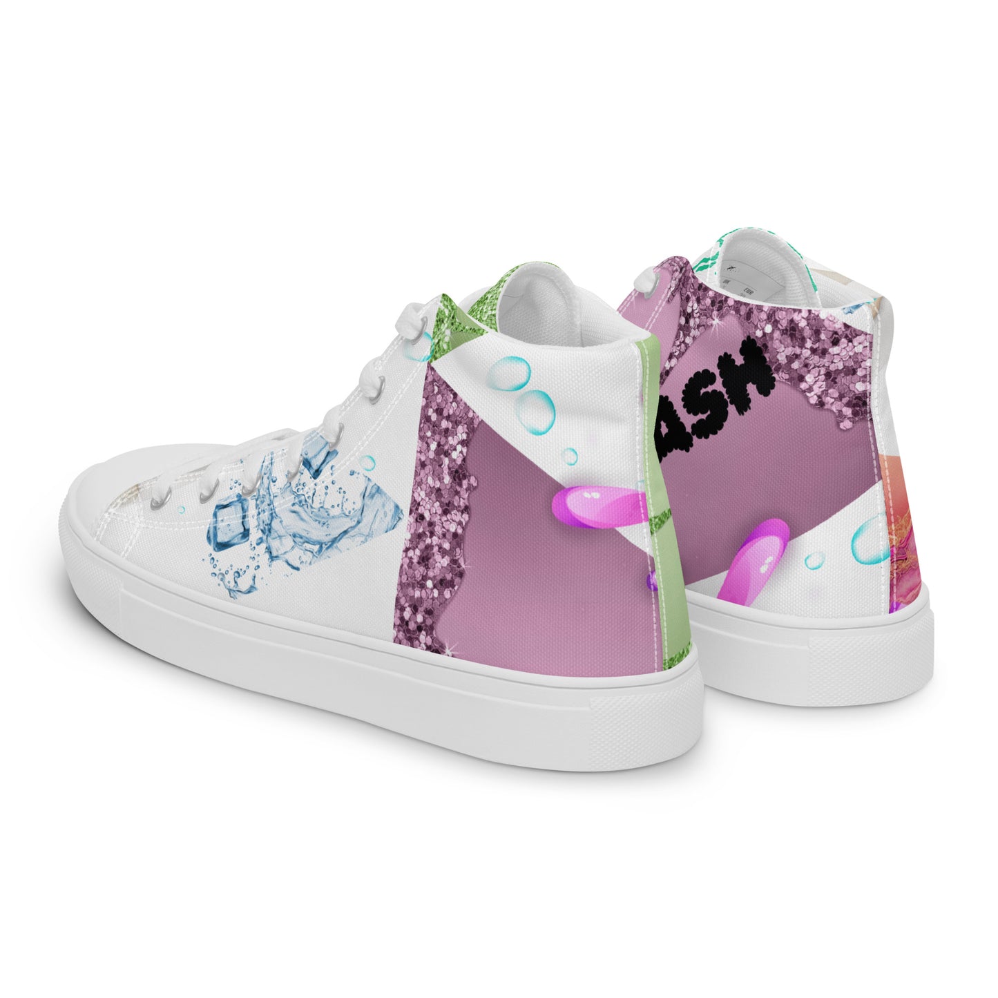 Drip Splash Womens High Tops