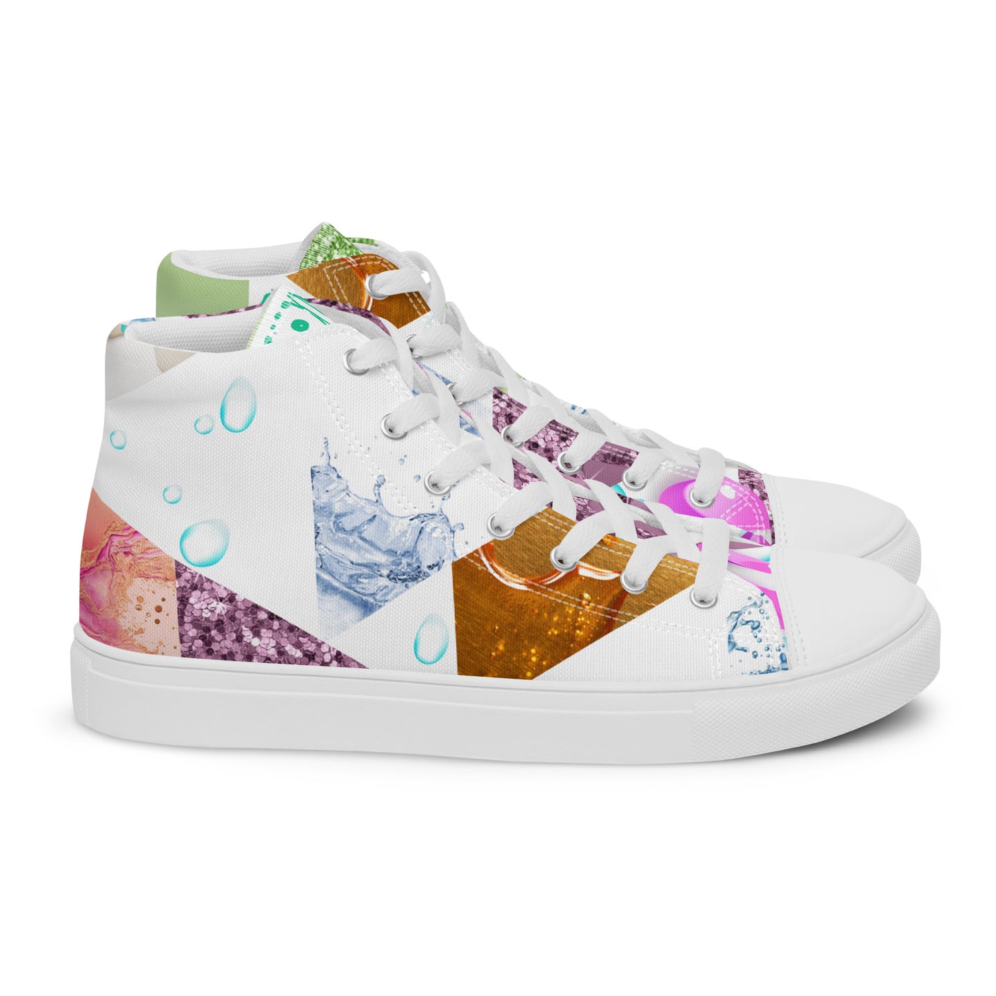 Drip Splash Womens High Tops