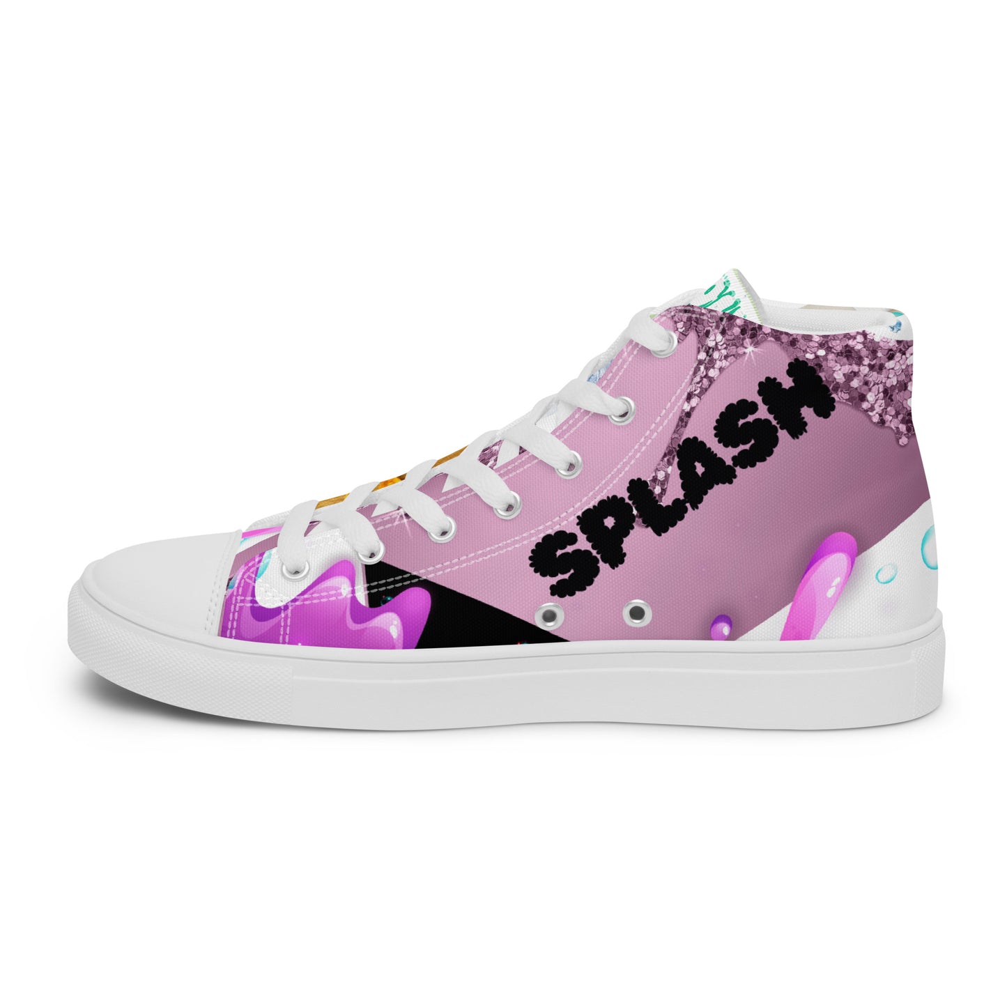 Drip Splash Womens High Tops